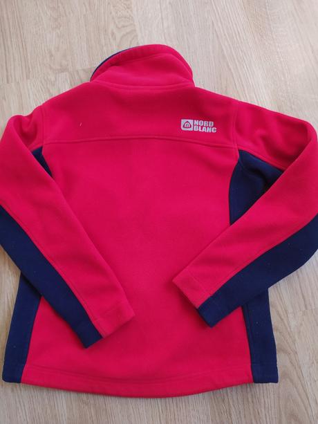 Červená mikina vel.110/116 nordblanc, nordblanc,110