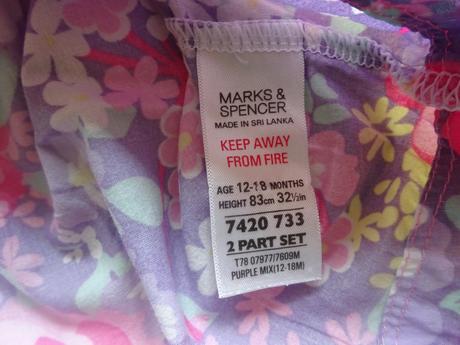 Tričko/tunika dl.r., vel. 86, marks & spencer,86