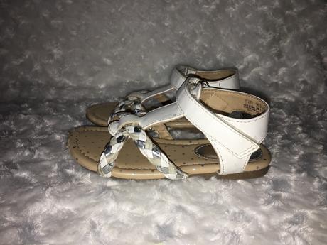 Bílé sandále f&f, f&f,27