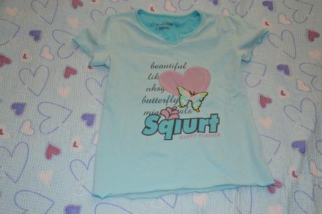 140 146 152 tričko krátký rukáv se srdcem, 146