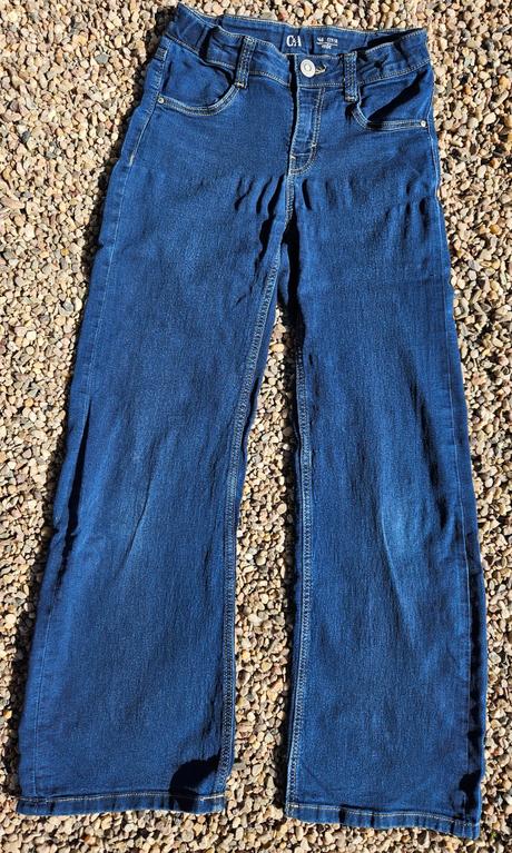 N105	dívčí rifle vel. 146 -152, c&a,146