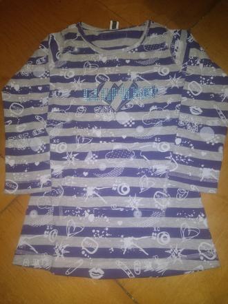 Dívčí nová tunika klokaní vel. 104 - 110, 104