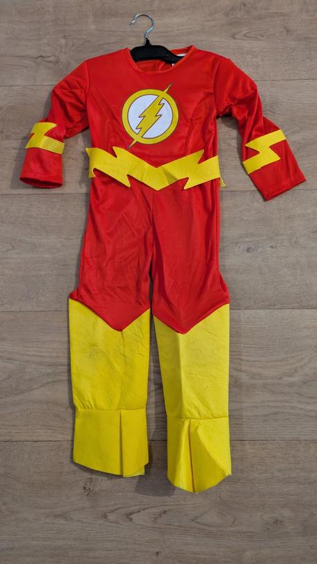 Ka450 karnevalový kostým flash 104, 3 - 4 roky,