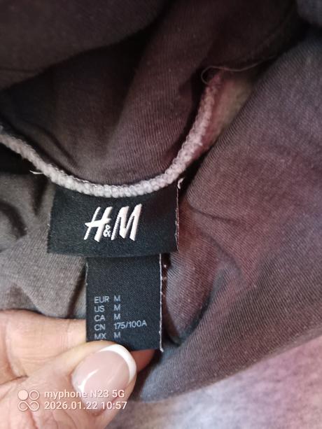Mikina zn."h&m" vel."m", h&m,m