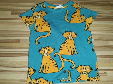 Tričko s tygry 86, marks & spencer,86