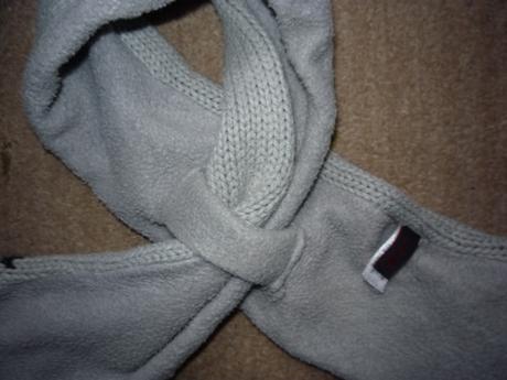 Pletená čepice+tlapičková šála vel 2-4roky esprit, esprit,80