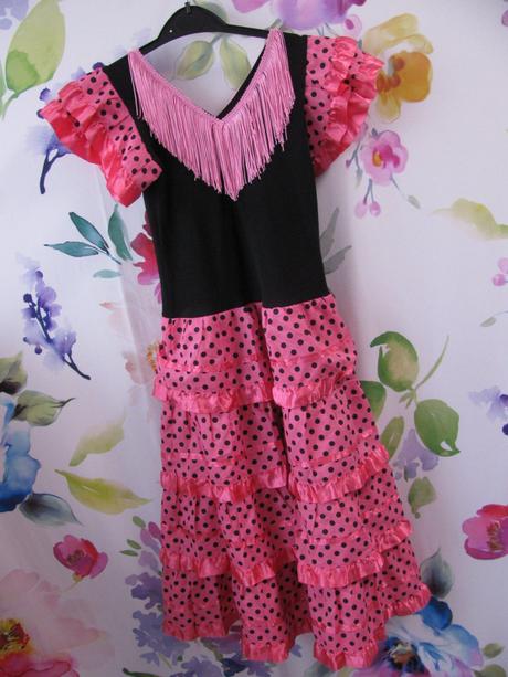 Maškarní kostým-španělská tanečnice, bolero, 