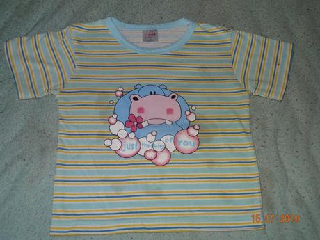 Dívčí tričko hroch, hrošík, 92