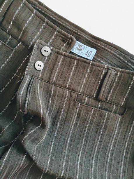 Společenské kalhoty široké nohavice, fox,l