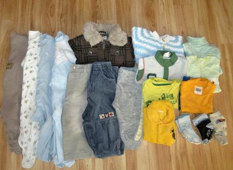 Výhodný set oblečení vel. 68, 68–80