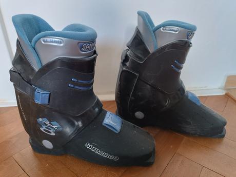 Lyžařské boty s obouváním zezadu, 45