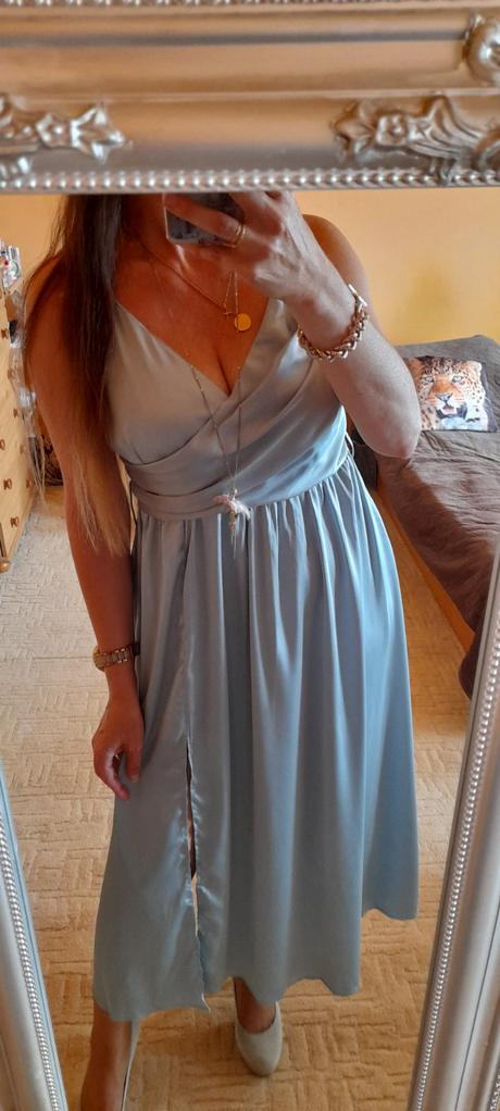 Shein společenské dlouhé šaty, l