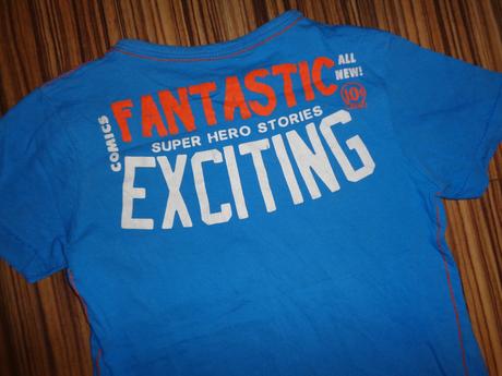 Luxusní modré tričko 134/140, adams,134