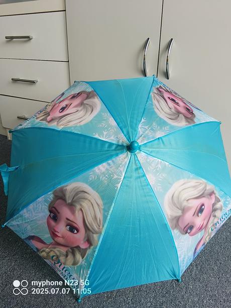 Deštník sv modrý "elsa",