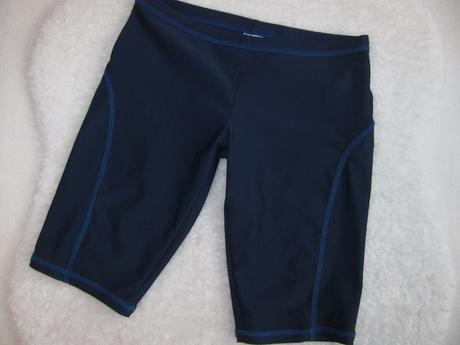 Modré elastické cyklokraťasy m&s, marks & spencer,122