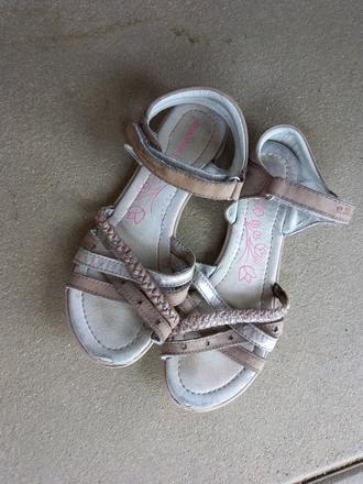 Kožené sandálky, d.d.step,34