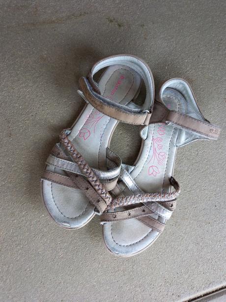 Kožené sandálky, d.d.step,34