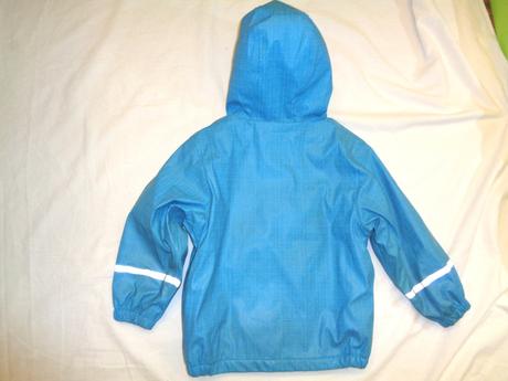 Tyrkysově modrá nepromokavá bunda 98/104, lupilu,98