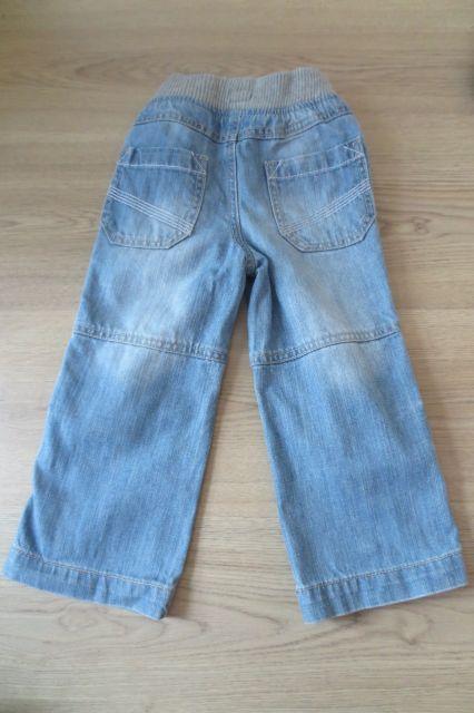 Rifle/džíny na gumu - rol-up, f&f,98