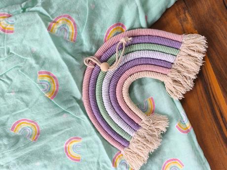 Mint povlečení s duhou, šířka (cm): 140,délka (cm): 190