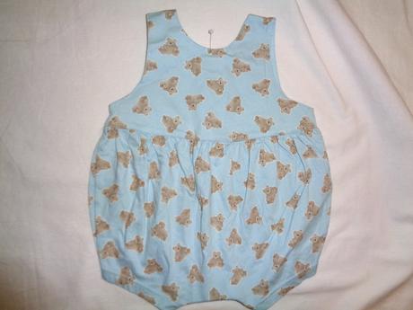 Kouzelný medvídkový letní overal, baby club,68