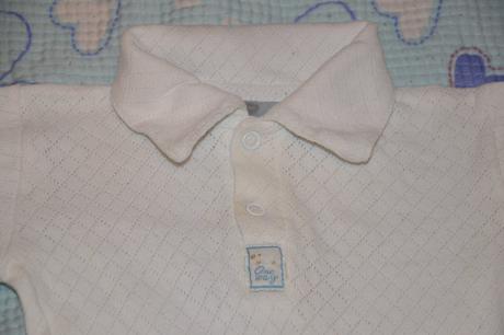 Bavlněné body s límečkem, 80