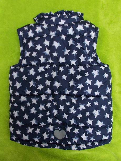Jarní zateplená vesta s hvězdičkami, topolino,98
