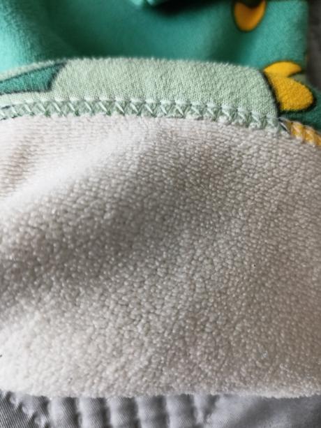 Zateplený set dinosaury, 128/134, 128