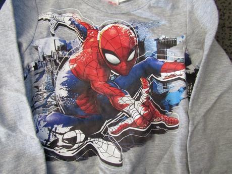 2 x slabší mikina nebo tričko zn.spiderman vel.110, 110