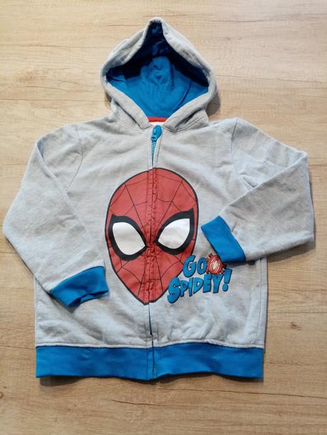 Mikina spiderman vel. 110/116, marvel,110
