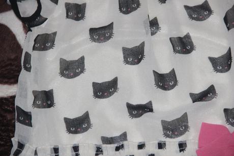 Kočičkové šatičky, h&m,92