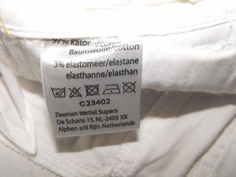 Elastické denimové kraťasy zn. zeeman (nl), 140