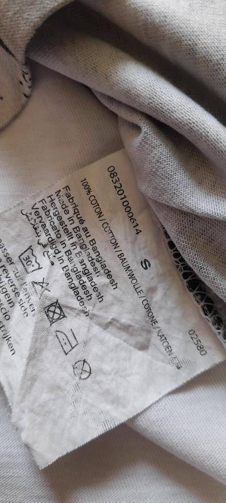 Liberto bavlněné tričko s lebkou slim fit, s