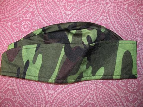 Maškarní kostým-čepice,lodička voják,vojákyně,