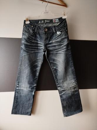 Džíny zn. mk jeans vel.38, 38