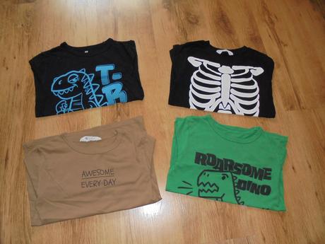 Trička zn. h&m, vel. 122/128, h&m,122