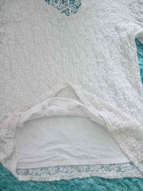 Krajkové triko zn.peruna,vel.l, l