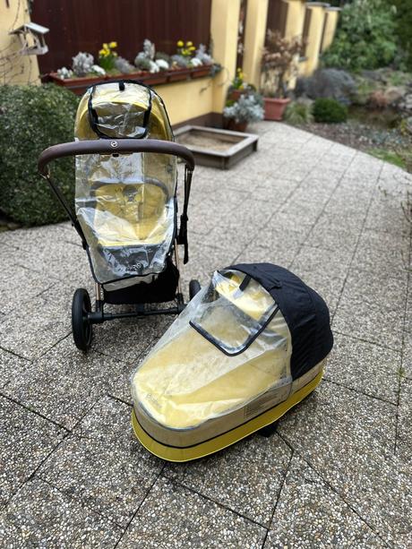 Cybex priam 3v1 set mustard yellow-top stav, cybex,cybex priam 3