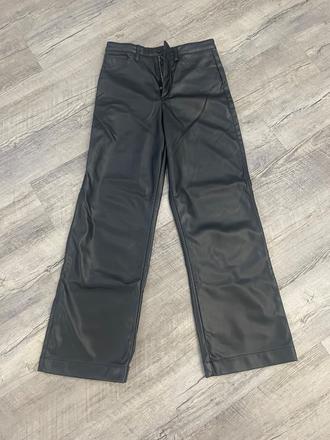 Koženkové kalhoty, h&m,152