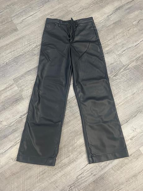 Koženkové kalhoty, h&m,152