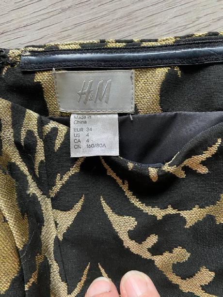 Krásné šaty h&m vel.34/xs, h&m,34