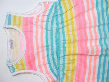 J550 pruhované šaty vel. 68, f&f,68