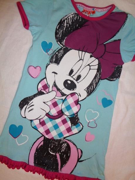 Kouzelné bavlněné šaty s minnie, disney,116