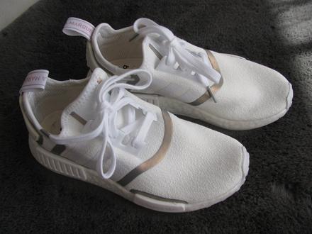 Dámská, dívčí bílá obuv, tenisky adidas, adidas,38