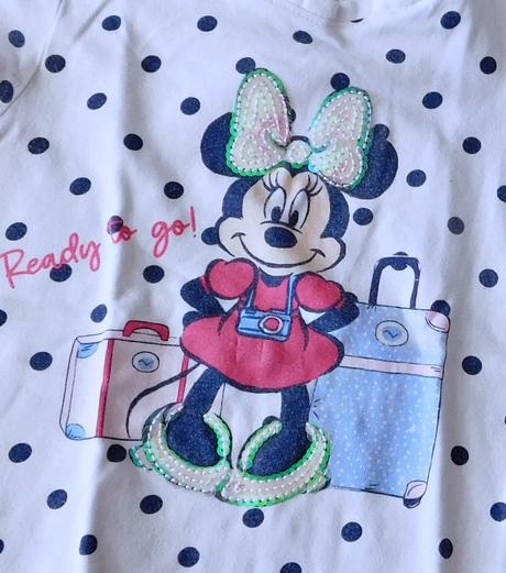 Tričko disney s minnie vel.80/86, disney,86