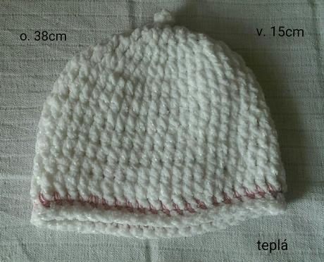 Čepička háčkovaná, 68