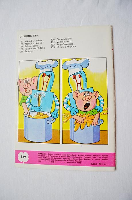 Dětský časopis čtyřlístek 129/ aranžéři,