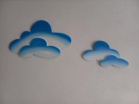 Nástěnná dekorace domek a pes, zuzana vašatová,