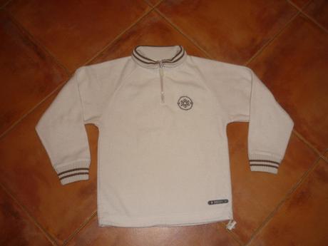 Mikina bílá vel.122/128, 122