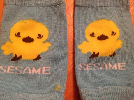 Chrániče kolen kuřátko pro miminka (délka 14 cm), 18